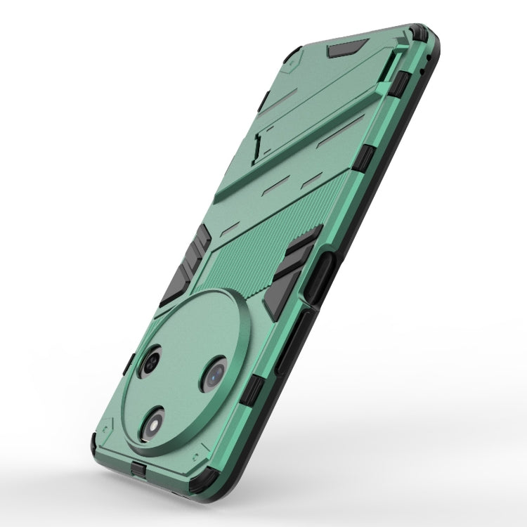 For Honor X60 5G Punk Armor 2 in 1 PC + TPU Phone Case with Holder