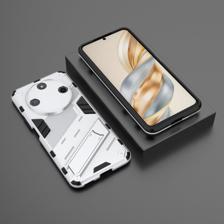 For Honor X60 5G Punk Armor 2 in 1 PC + TPU Phone Case with Holder