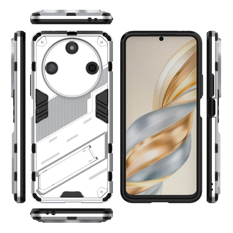 For Honor X60 5G Punk Armor 2 in 1 PC + TPU Phone Case with Holder