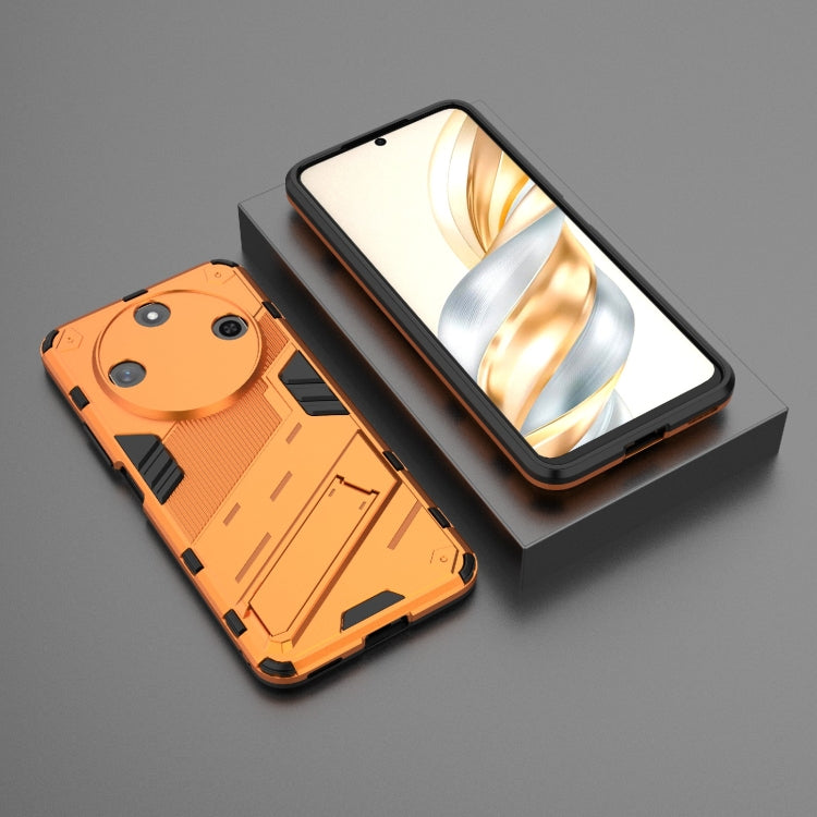 For Honor X60 5G Punk Armor 2 in 1 PC + TPU Phone Case with Holder