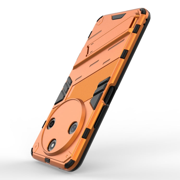 For Honor X60 5G Punk Armor 2 in 1 PC + TPU Phone Case with Holder