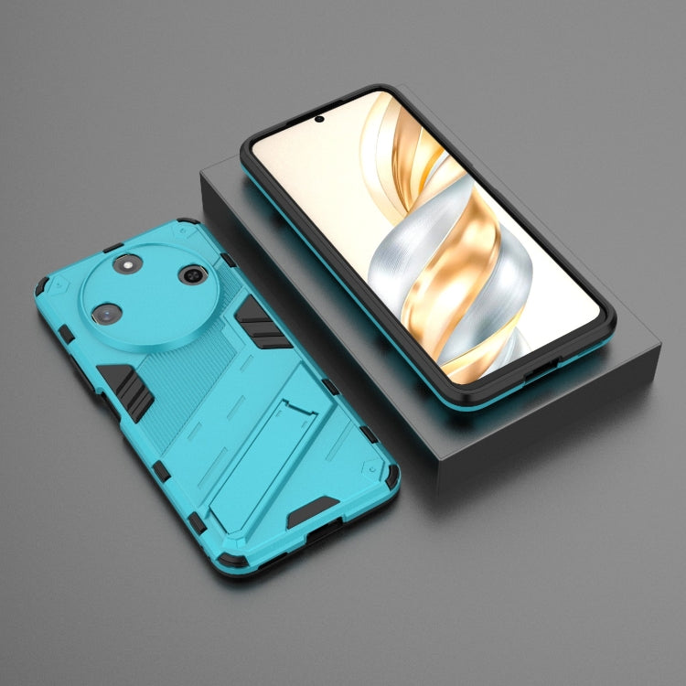 For Honor X60 5G Punk Armor 2 in 1 PC + TPU Phone Case with Holder