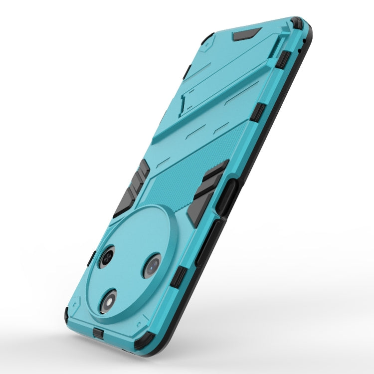 For Honor X60 5G Punk Armor 2 in 1 PC + TPU Phone Case with Holder