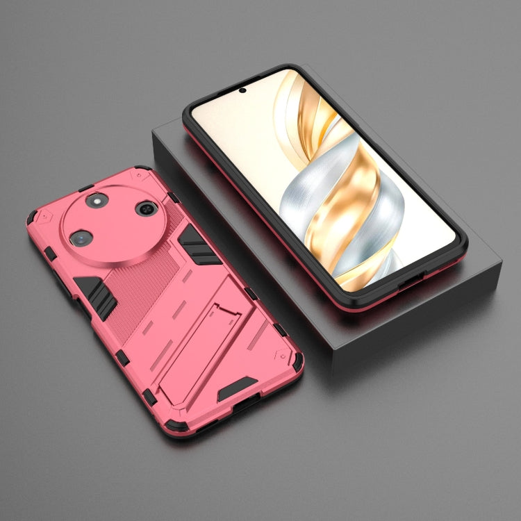 For Honor X60 5G Punk Armor 2 in 1 PC + TPU Phone Case with Holder
