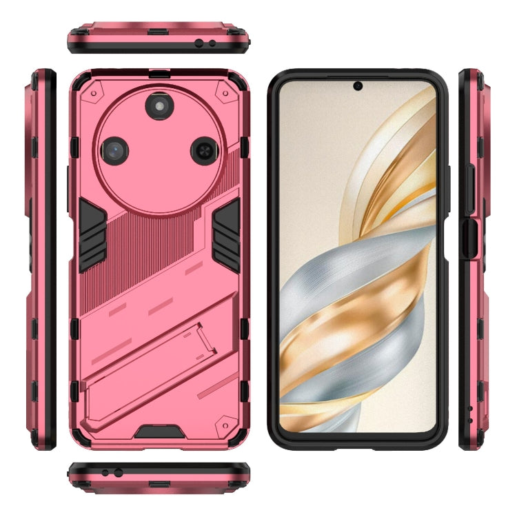 For Honor X60 5G Punk Armor 2 in 1 PC + TPU Phone Case with Holder