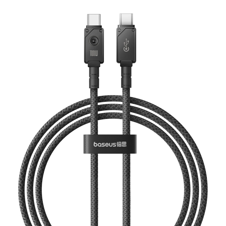 Baseus Unbreakable Series 100W Type-C to Type-C Fast Charging Data Cable, Length: