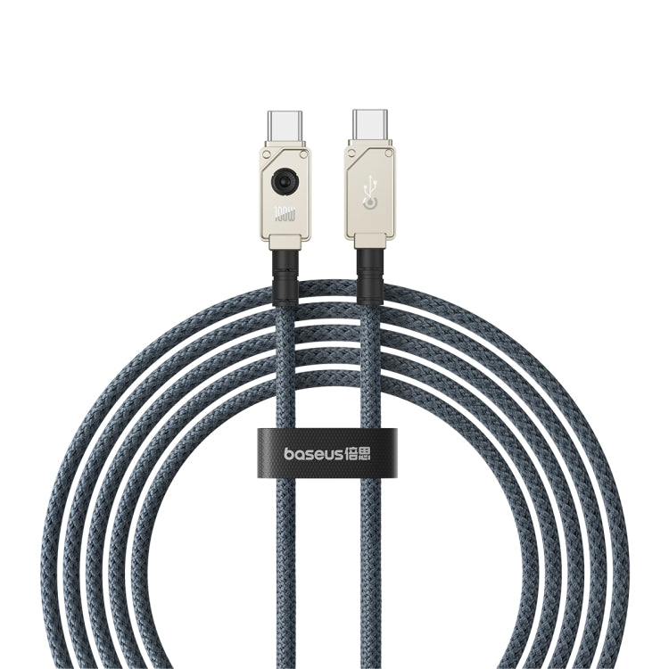 Baseus Unbreakable Series 100W Type-C to Type-C Fast Charging Data Cable, Length: