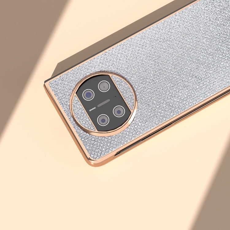 For Huawei Mate X3 Nano Plating Diamond Texture Phone Case