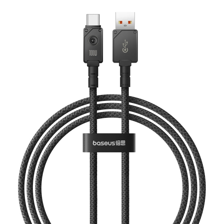 Baseus Unbreakable Series 100W USB to Type-C Fast Charging Data Cable, Length: