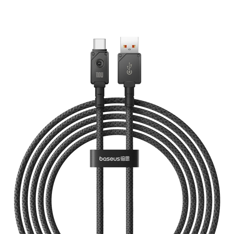 Baseus Unbreakable Series 100W USB to Type-C Fast Charging Data Cable, Length: