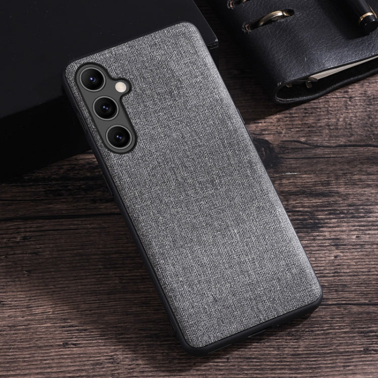 For Samsung Galaxy S23 FE 5G Cloth Texture PU + TPU Phone Case