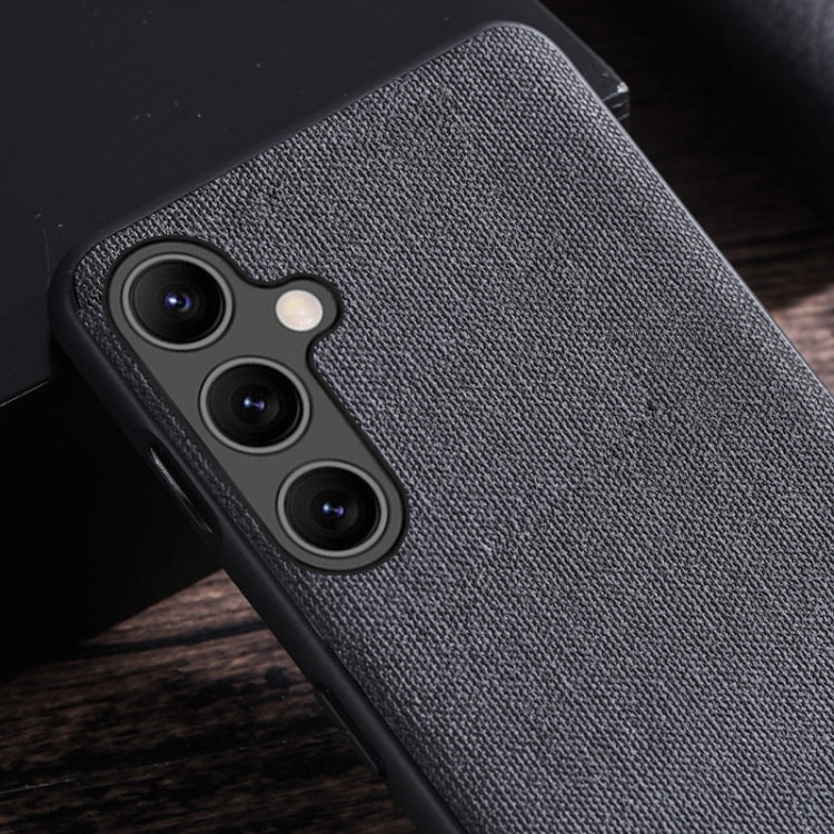 For Samsung Galaxy S23 FE 5G Cloth Texture PU + TPU Phone Case