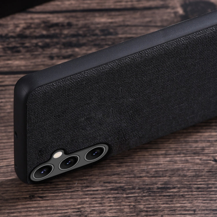 For Samsung Galaxy S23 FE 5G Cloth Texture PU + TPU Phone Case