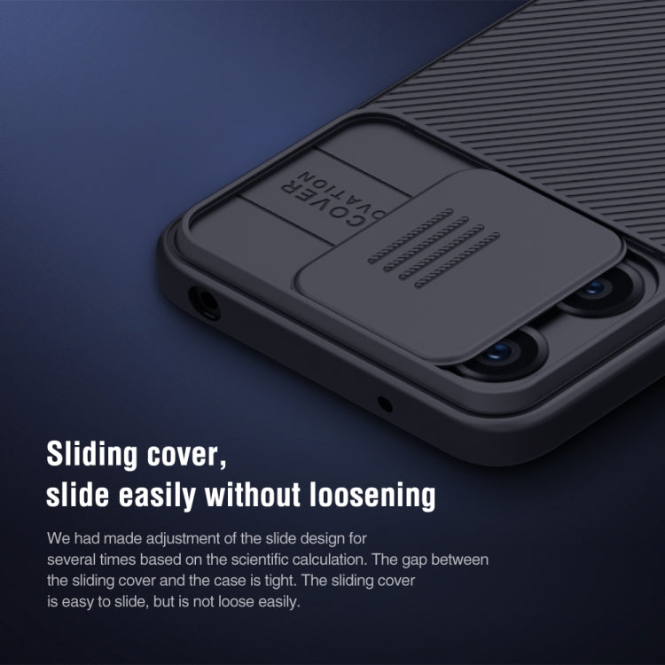 For Xiaomi Redmi 12 4G / Note 12R 5G NILLKIN Black Mirror Series Camshield PC Phone Case