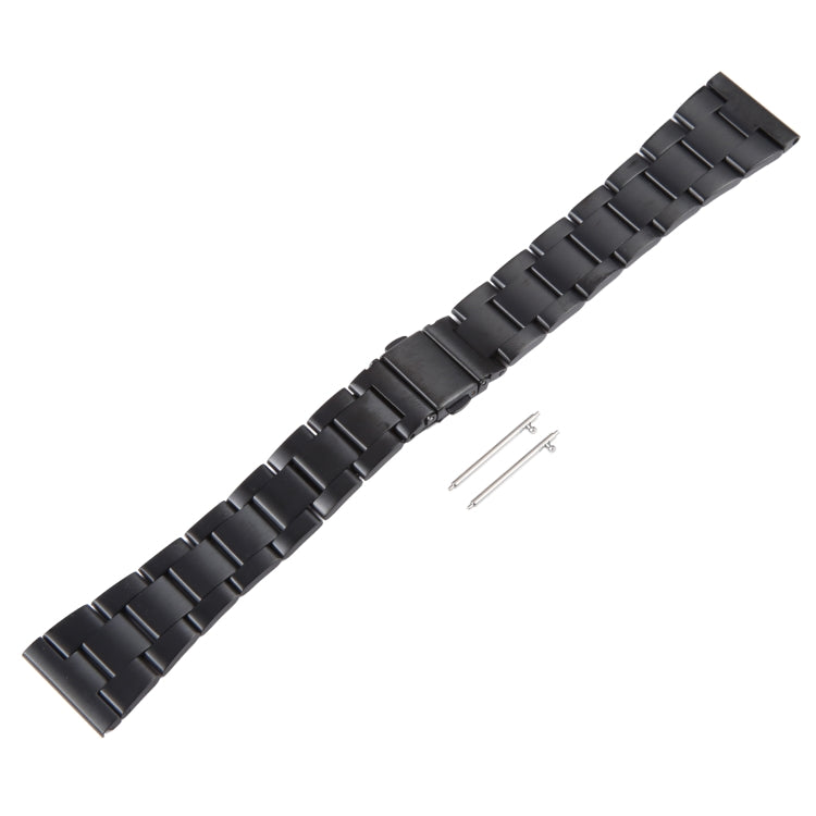 For Huawei Watch 4 22mm Three-bead Stainless Steel Watch Band