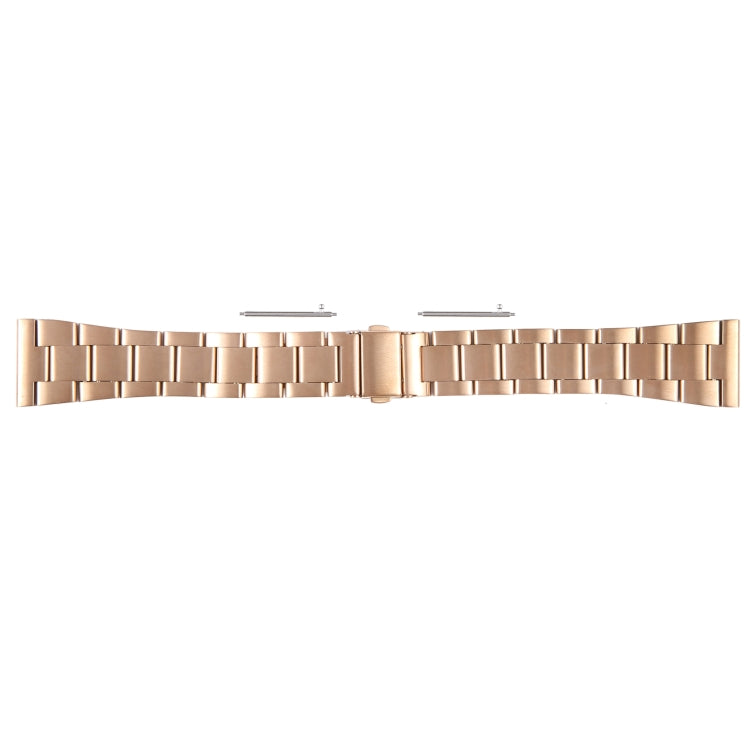 For Huawei Watch 4 22mm Three-bead Stainless Steel Watch Band