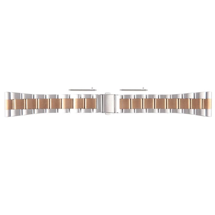 For Huawei Watch 4 22mm Three-bead Stainless Steel Watch Band