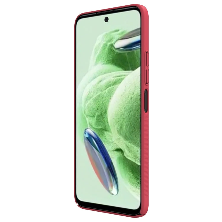 For Xiaomi Redmi 12 4G / Note 12R 5G NILLKIN Frosted Shield Pro PC + TPU Phone Case