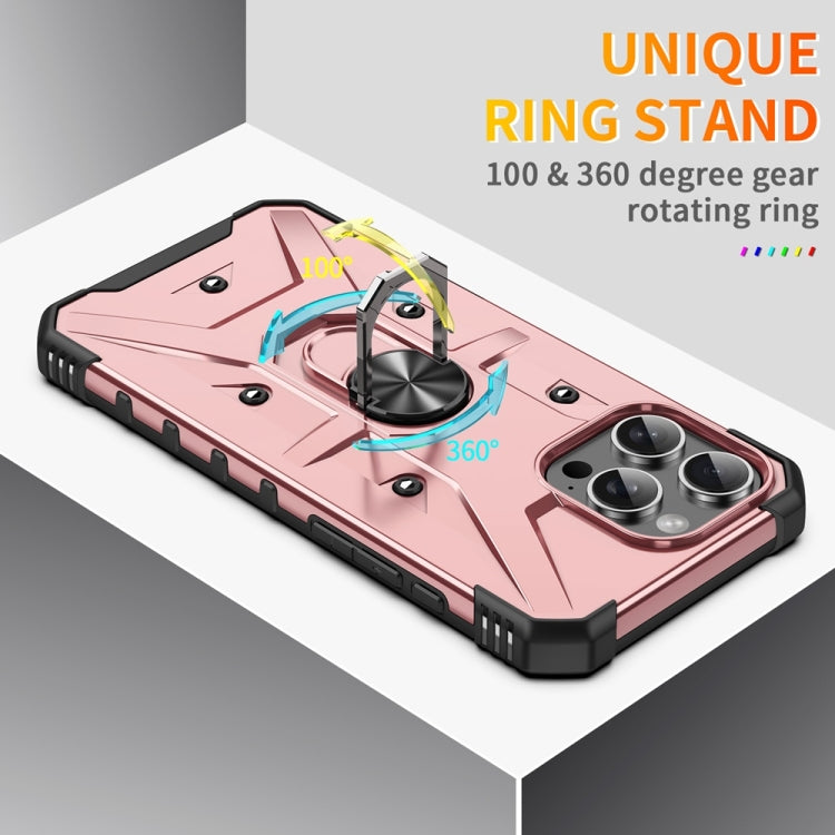 For iPhone 16 Pro Max Ring Holder Phone Case