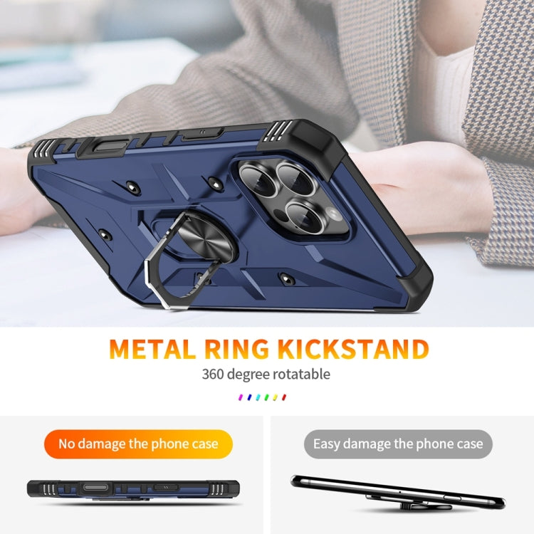 For iPhone 16 Pro Max Ring Holder Phone Case