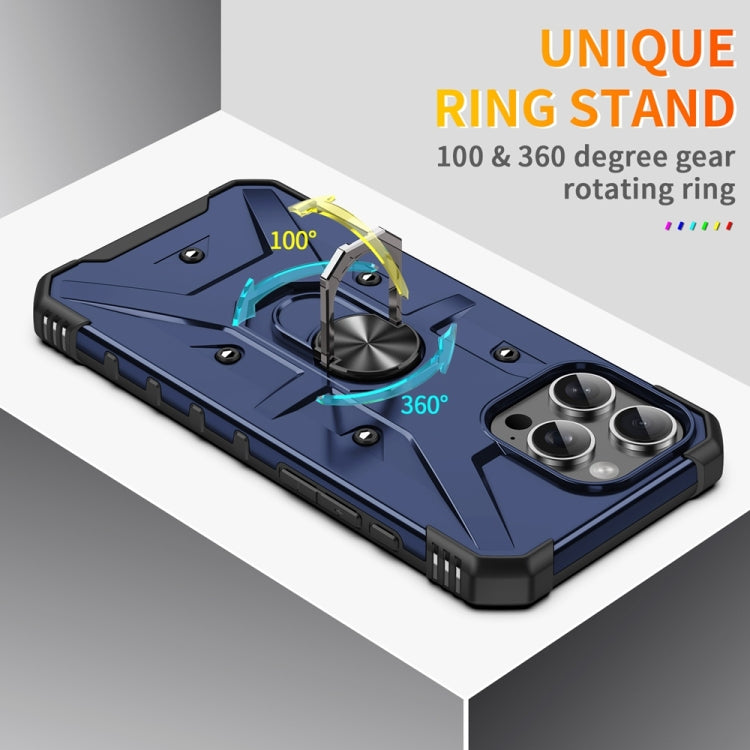 For iPhone 16 Pro Max Ring Holder Phone Case