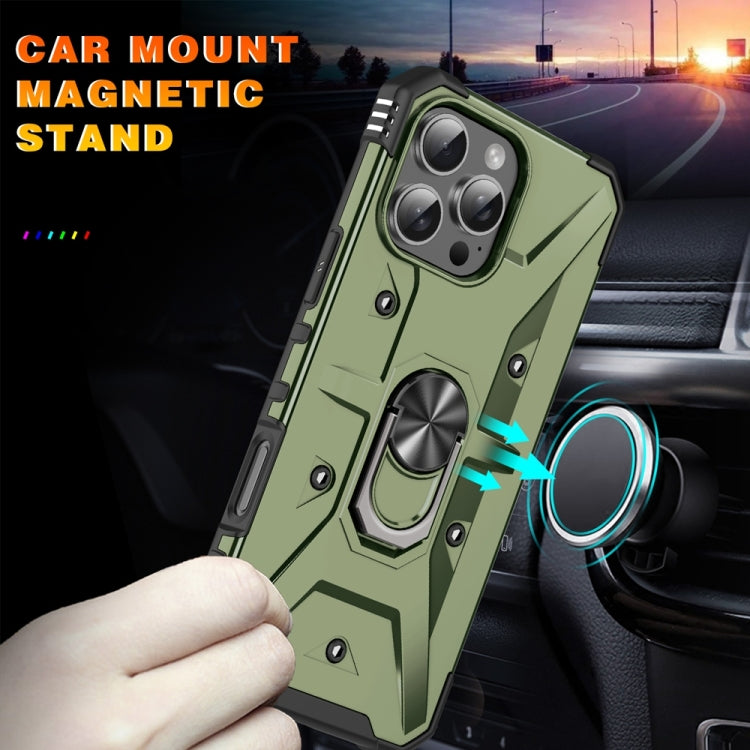 For iPhone 16 Pro Max Ring Holder Phone Case