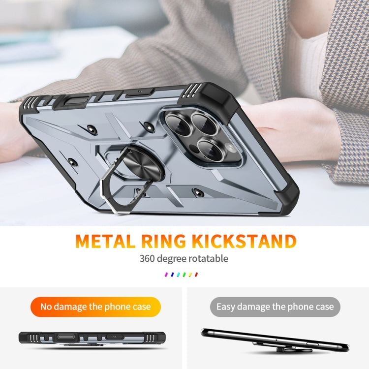 For iPhone 16 Pro Ring Holder Phone Case