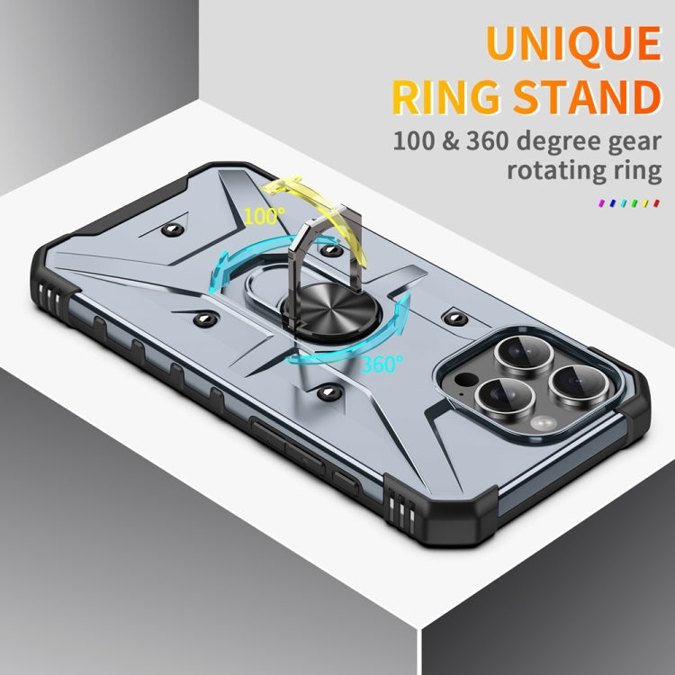 For iPhone 16 Pro Ring Holder Phone Case