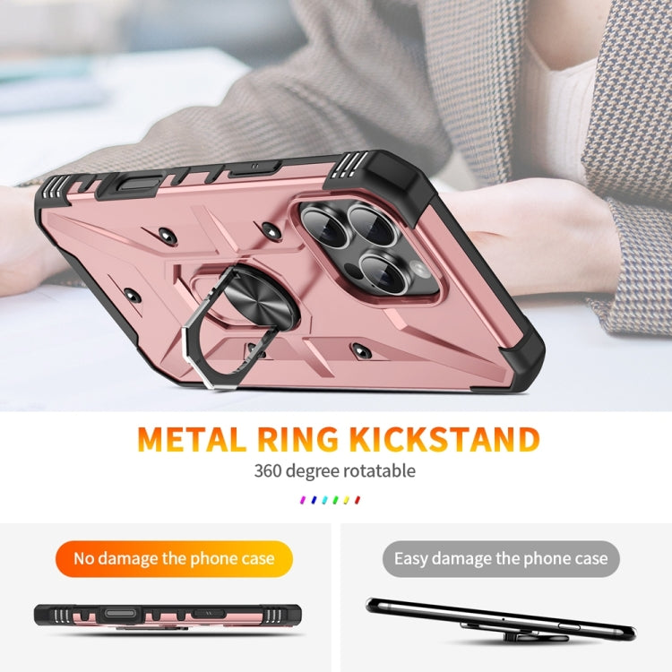 For iPhone 16 Pro Ring Holder Phone Case
