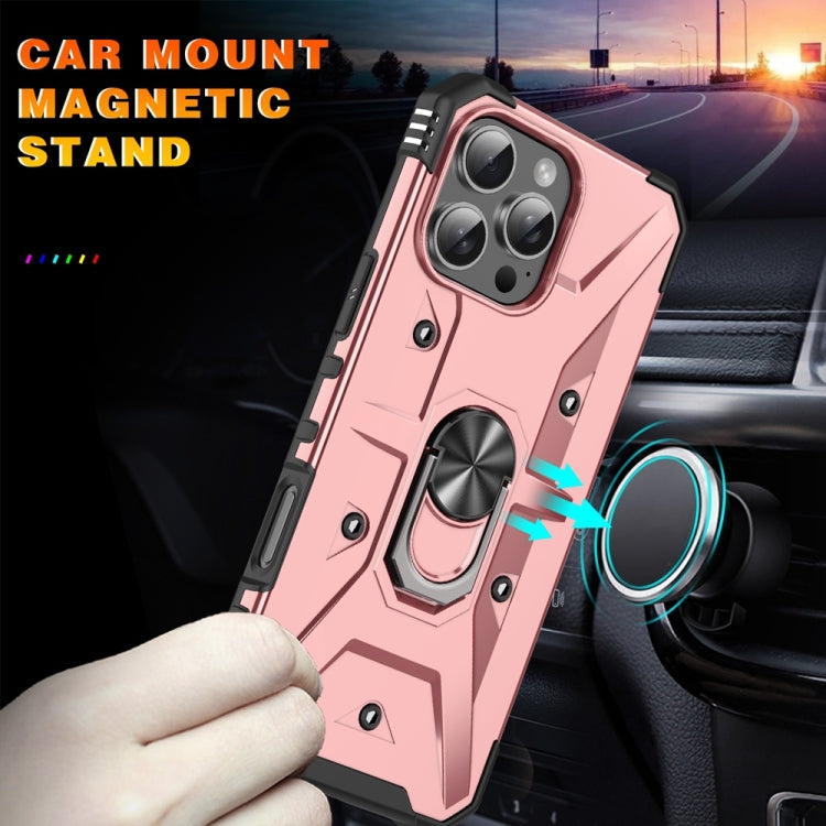 For iPhone 16 Pro Ring Holder Phone Case