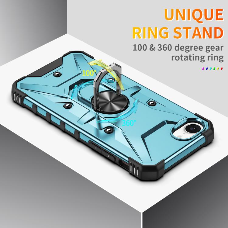 For iPhone 17e / 16e Ring Holder Phone Case
