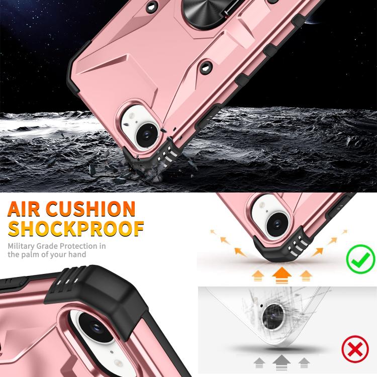 For iPhone 17e / 16e Ring Holder Phone Case