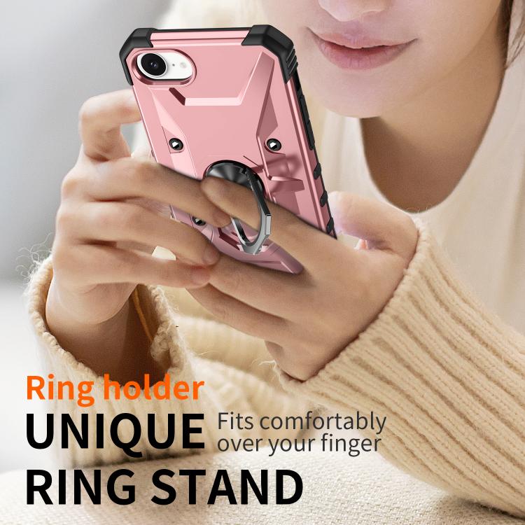 For iPhone 17e / 16e Ring Holder Phone Case