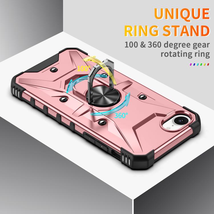 For iPhone 17e / 16e Ring Holder Phone Case