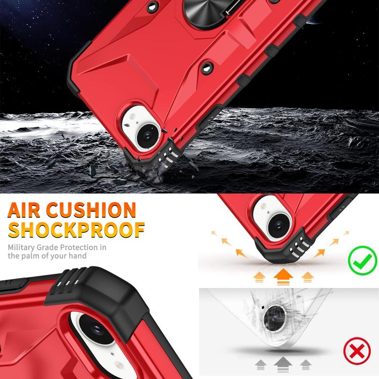 For iPhone 17e / 16e Ring Holder Phone Case