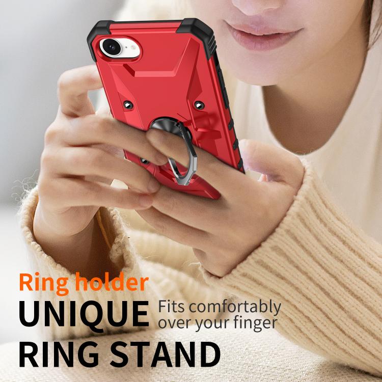 For iPhone 17e / 16e Ring Holder Phone Case