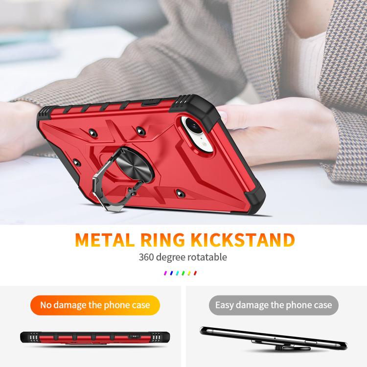 For iPhone 17e / 16e Ring Holder Phone Case