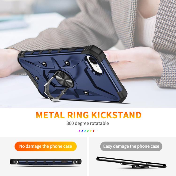 For iPhone 17e / 16e Ring Holder Phone Case