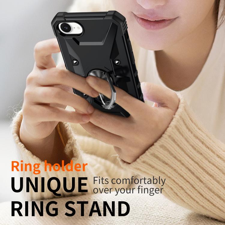 For iPhone 17e / 16e Ring Holder Phone Case