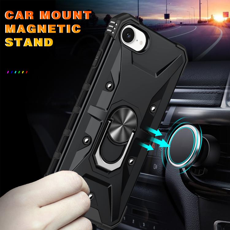 For iPhone 17e / 16e Ring Holder Phone Case