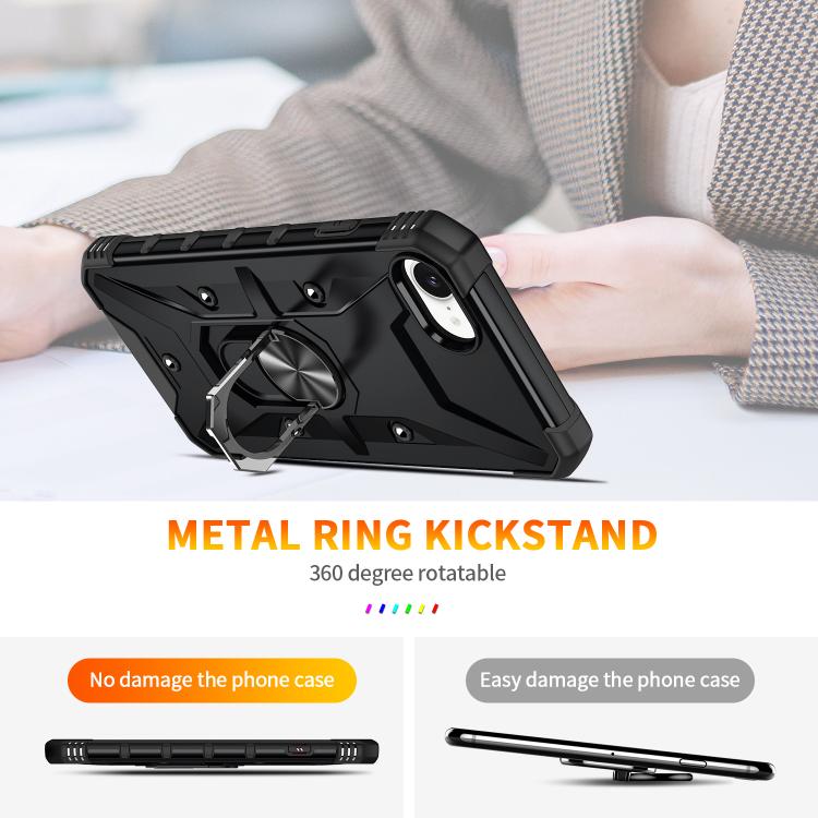 For iPhone 17e / 16e Ring Holder Phone Case