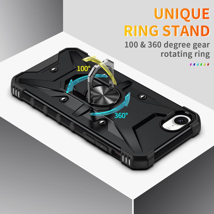 For iPhone 17e / 16e Ring Holder Phone Case