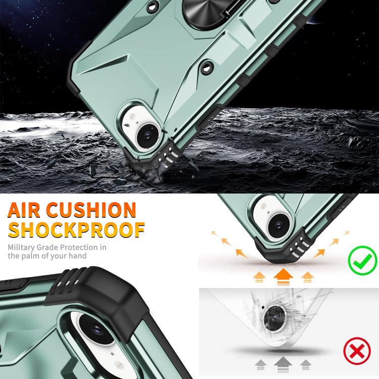 For iPhone 17e / 16e Ring Holder Phone Case