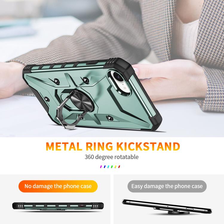 For iPhone 17e / 16e Ring Holder Phone Case