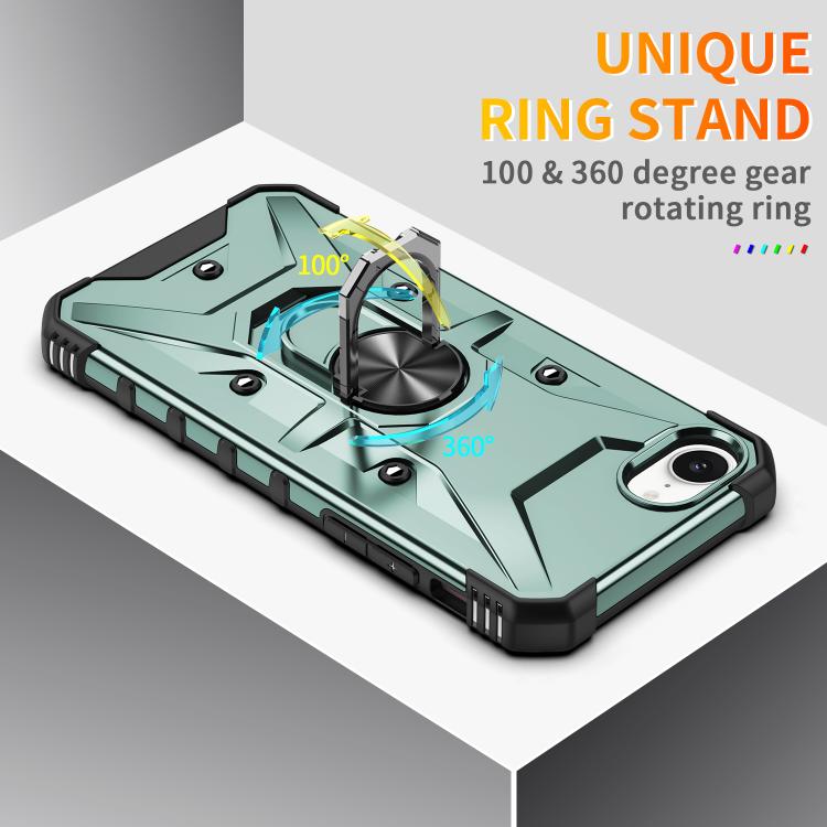 For iPhone 17e / 16e Ring Holder Phone Case