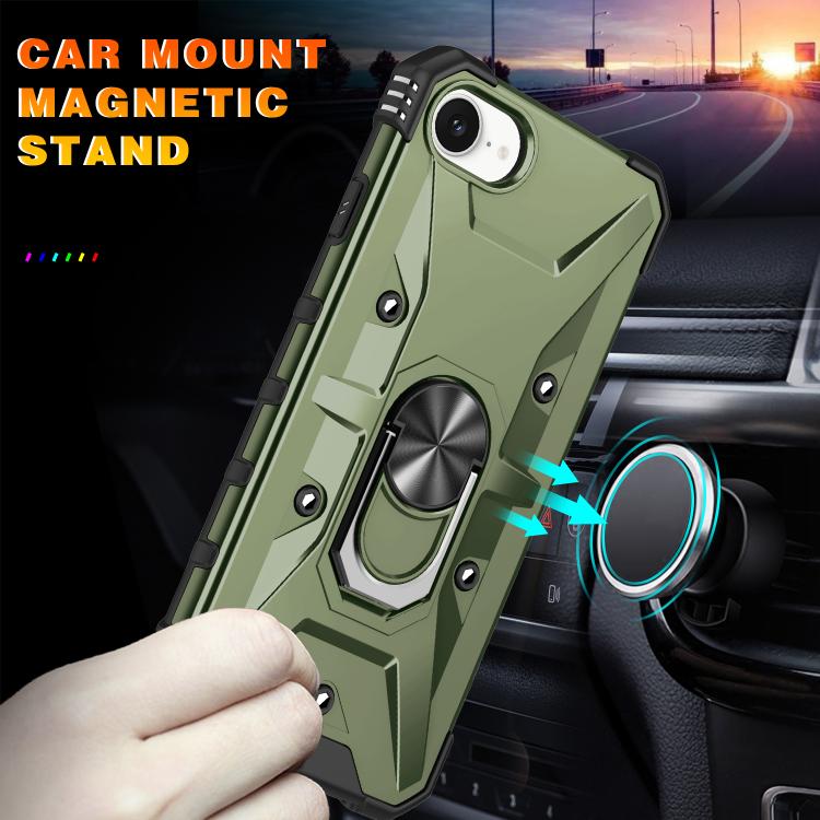 For iPhone 17e / 16e Ring Holder Phone Case