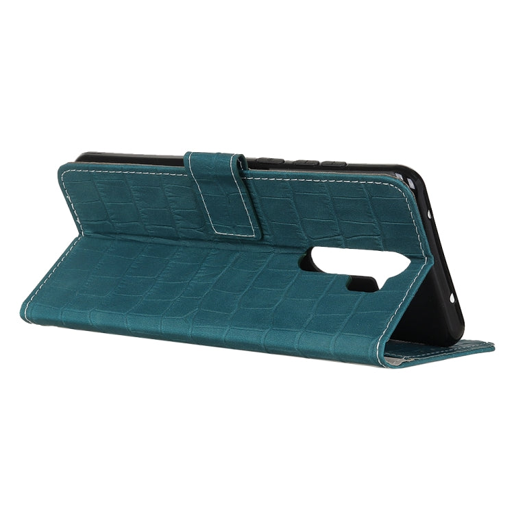 For Xiaomi Redmi 9 Crocodile Texture Horizontal Flip Leather Case with Holder & Wallet & Card Slots