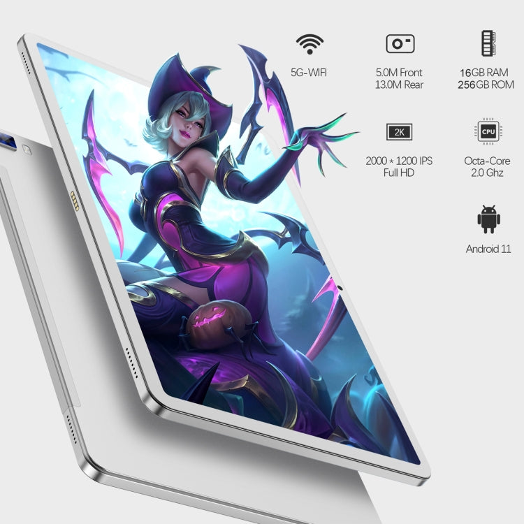 VASOUN M50 4G LTE Tablet, 16GB+256GB, 10.4 inch, Android 11 UNISOC T618 Octa Core CPU, Global Version with Google Play, US Plug