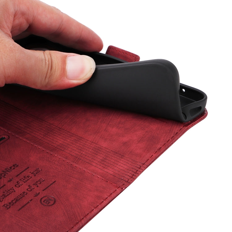 For Xiaomi Redmi 12 4G BETOPNICE Dual-side Buckle Leather Phone Case