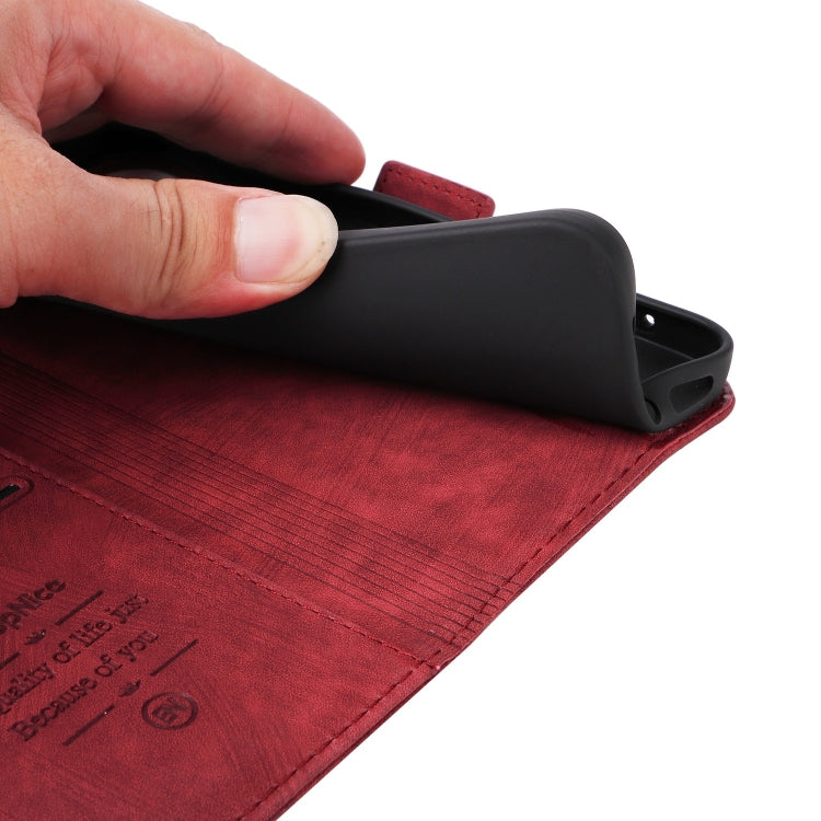 For vivo Y35+ BETOPNICE Dual-side Buckle Leather Phone Case